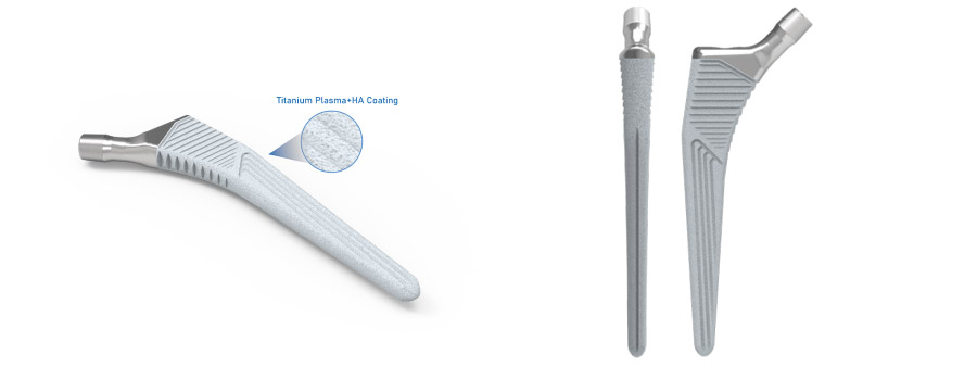 Total Hip Cementless Stem