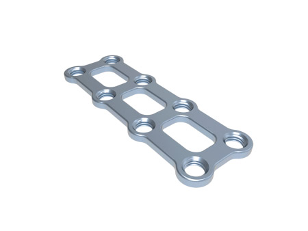 Trauma Plate Mini 4x2 Bridge Hand Plate